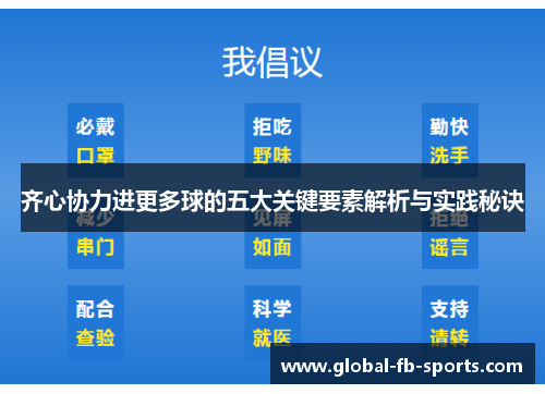 齐心协力进更多球的五大关键要素解析与实践秘诀 齐心协力进更多球的五大关键要素解析与实践秘诀